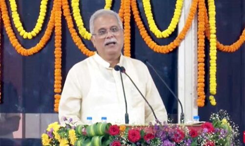 मुख्यमंत्री भूपेश बघेल ने 700 बिस्तरीय नवीन चिकित्सालय भवन का किया भूमिपूजन