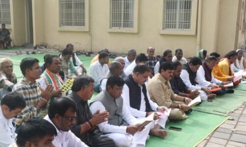 प्राण-प्रतिष्ठा से पहले राजधानी में कांग्रेस नेताओं ने किया सुन्दरकाण्ड का पाठ