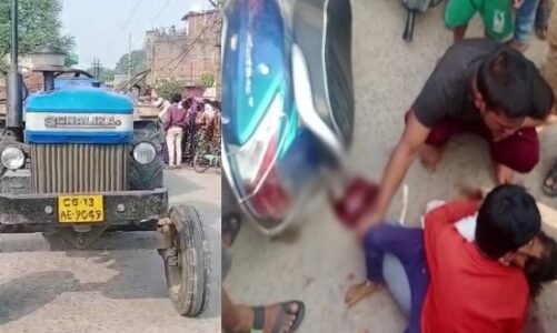 तेज रफ्तार ट्रैक्टर ने स्कूटी को मारी टक्कर, 5 वर्षीय मासूम की मौत