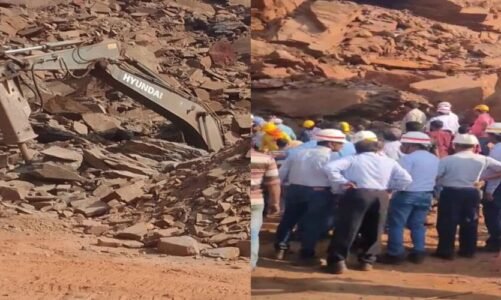 Chhattisgarh – NMDC के एसपी-3 प्लांट में धंसी चट्टान…दो मजदूरों मौत…कई मजदूर के दबे होने की आशंका…रेस्क्यू ऑपरेशन जारी