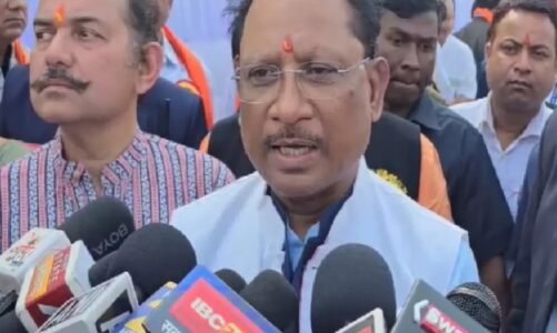 भाजपा के राष्ट्रीय अधिवेशन में मिला 11 सीटें जीतने का मंत्र : विष्णुदेव साय