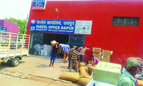 ब्रेकिंग- सेन्ट्रल जीएसटी की टीम ने रायपुर रेलवे स्टेशन में मारा छापा…113 पैकेट पार्सल सीज