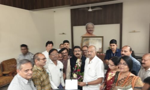 नियमित व्याख्याता संघ ने शिक्षा मंत्री से की दो मांग