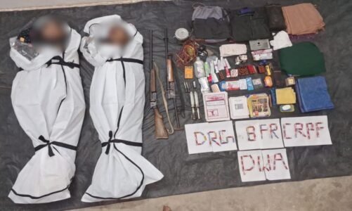 पुलिस-नक्सल मुठभेड़ में दो इनामी माओवादी ढेर, शव बरामद… सर्चिंग अभियान के दौरान हुई थी झड़प