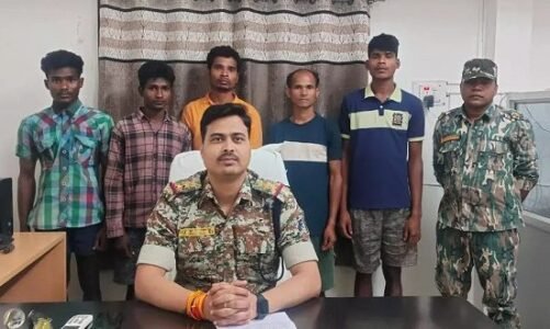 छत्तीसगढ़ : 5 नक्सली चढ़े पुलिस के हत्थे…कई घटनाओं में थे शामिल..!!
