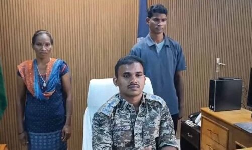 महिला सहित दो हार्डकोर नक्सलियों ने किया सरेंडर, दोनों पर 8-8 लाख रूपए था ईनाम