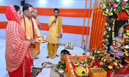 श्री हनुमान जन्मोत्सव पर सीएम साय ने विधि-विधान से की पूजा-अर्चना, प्रदेशवासियों के सुख, समृद्धि और खुशहाली की कामना की