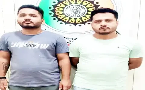 होलमार्क लगा नकली सोना गिरवी रखकर लाखों की ठगी, दो शातिर ठग गिरफ्तार