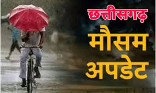 राजधानी सहित कई जिलों में तेज हवा के साथ हुई बारिश, मौसम विभाग ने इन जिलों में जारी किया अलर्ट, जानें कहां कैसा रहेगा मौसम..!!