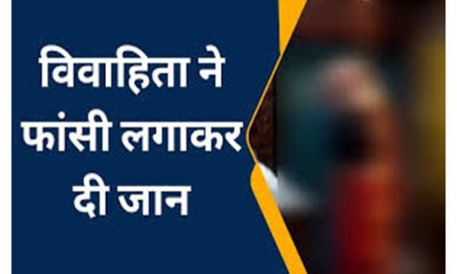 CG न्यूज़ : नव विवाहिता ने लगाई फांसी…11 महीने पूर्व हुई थी शादी…जाने क्या है पूरा मामला