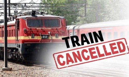 Train Cancel List: रेल यात्रियों की फिर बढ़ेगी परेशानी…रेलवे ने रद की डेढ़ दर्जन से ज्यादा ट्रेनों…यहां चेक करें पूरी लिस्‍ट