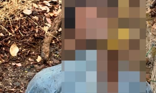 हत्या या आत्महत्या : घर के बाड़ी में फंदे से लटकती मिली अज्ञात व्यक्ति की लाश