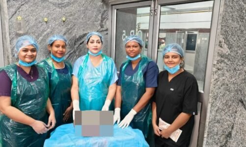 सिम्स के डॉक्टरों ने किया कमाल, सफल ऑपरेशन कर महिला के पेट से निकाला 10 किलो से ज्यादा का ट्यूमर