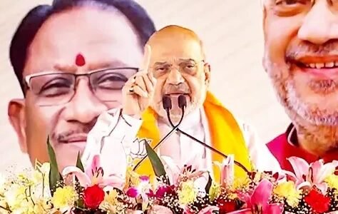 नक्सल मोर्चे पर अमित शाह ने की छत्तीसगढ़ सरकार की तारीफ, CM ने जताया आभार