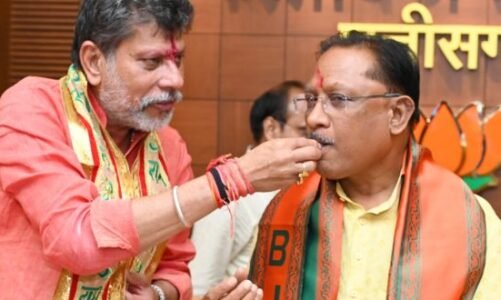 11 में से 10 कांग्रेस प्रत्याशियों का हारना मोदी की गारंटी और विष्णु के सुशासन पर मुहर: किरण देव