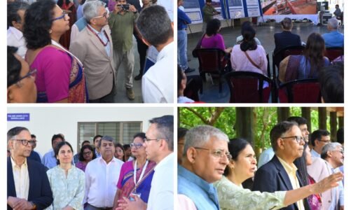 केंद्रीय वित्त आयोग के दल ने देखा नवा रायपुर  नवा रायपुर में रेल्वे स्टेशन, इंटिग्रेटेड कमाण्ड एण्ड कंट्रोल सेंटर, जंगल सफारी का भ्रमण किया