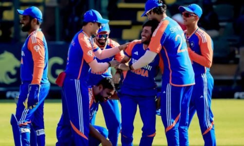 IND vs ZIM T20I: टीम इंडिया ने जिम्बाब्वे को 23 रनों से हराया, सीरीज में बनाई 2-1 की बढ़त