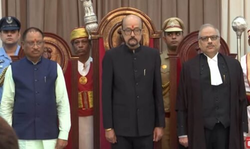 छत्तीसगढ़ के 10वें राज्यपाल के रूप में रमेन डेका ने ली शपथ