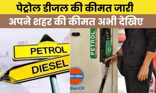 Petrol Diesel Price Today:जारी हुए पेट्रोल-डीजल के नए दाम, यहां क करें लेटेस्ट रेट