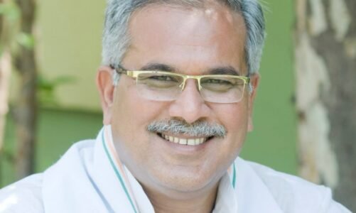 पूर्व मुख्यमंत्री भूपेश बघेल की पत्रकारों से चर्चा