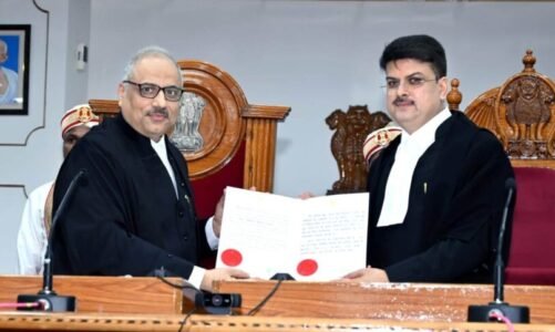 मुख्य न्यायाधीश रमेश सिन्हा ने दो अतिरिक्त जजों को दिलाई शपथ