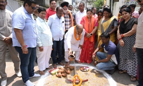 विधायक ने किया करोड़ों रुपये के विकास कार्यो का भूमिपूजन