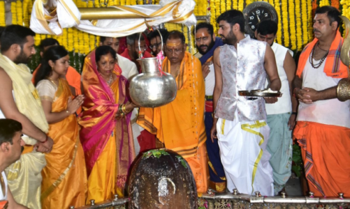 छत्तीसगढ़ के मुख्यमंत्री विष्णु देव साय ने सपरिवार किए बाबा महाकाल के दर्शन