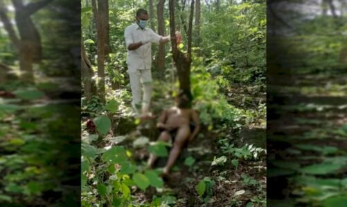 CG – पेड़ पर नग्न अवस्था में लटकी मिली युवक की लाश…हत्या या आत्महत्या..जांच में जुटी पुलिस..