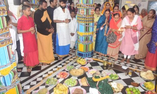 जैतू साव मठ पुरानी बस्ती रायपुर में श्री राधाष्टमी, जन्मोत्सव के शुभ अवसर पर , विधिवत पूजन आराधना विशेष श्रृंगार किया गया