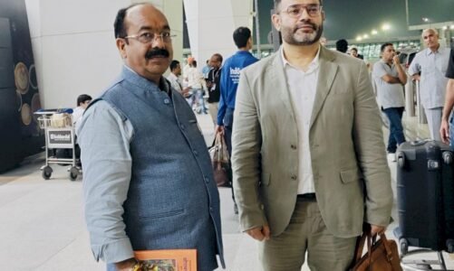 अमेरिका पहुंचे डिप्टी CM अरुण साव, छत्तीसगढ़िया अंदाज में पोस्ट कर कहा ये….