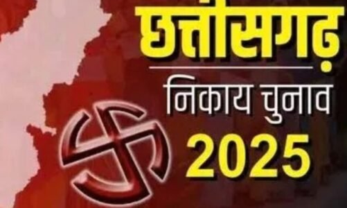 CG Nikay Chunav Result 2025 : डाक मतपत्रों की गिनती पूरी, 9 नगर निगम में भाजपा आगे, अंबिकापुर में कांग्रेस आगे