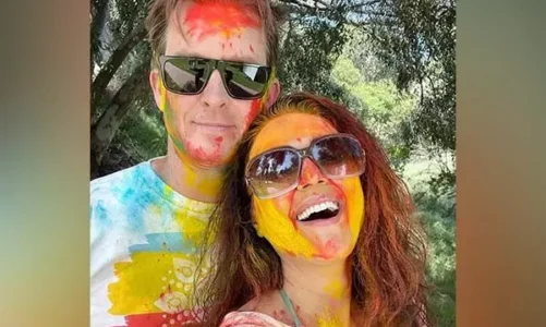 प्रीति जिंटा की होली रहीं बेहद खास