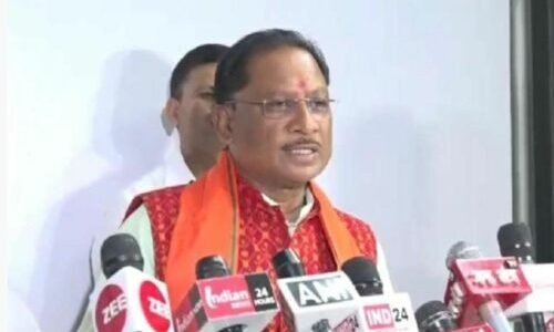 CG Breaking: सीएम विष्णुदेव साय आज दोपहर दिल्ली जा रहे, नड्डा से होगी मुलाकात