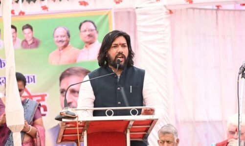 Samoda News : नगर पं. समोदा के नवनिर्वाचित अध्यक्ष छोटेलाल सोनकर समेत सभी पार्षदों ने ली शपथ, MLA गुरु खुशवंत बोले – ट्रिपल इंजन की सरकार क्षेत्र के विकास के लिए संकल्पित है