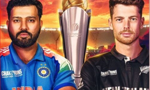 IND vs NZ Final : न्यूजीलैंड ने भारत को दिया 252 का लक्ष्य, मिचेल-ब्रेसवेल के अर्धशतक