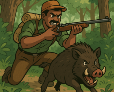 BREAKING : जंगली सूअर समझकर बंदूक से साथी को मार दी गोली, मौत