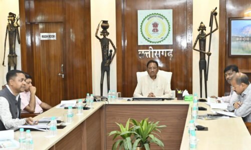 किसानों को सिंचाई परियोजनाओं का मिले अधिकतम लाभ: मुख्यमंत्री विष्णु देव साय….