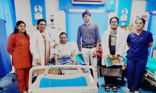 डॉ. भीमराव अम्बेडकर अस्पताल में साउथ अफ्रीकी छात्रा की पित्ताशय पथरी की सफल सर्जरी
