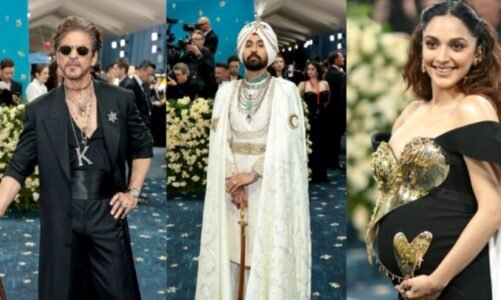 Met Gala 2025 में बॉलीवुड का जलवा, शाहरुख खान, दिलजीत दोसांझ और कियारा आडवाणी ने बिखेरा फैशन का जादू