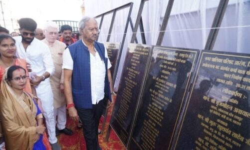 सांसद बृजमोहन अग्रवाल ने आरंग को दी, 240 लाख रुपये के विकास कार्यों की सौगात