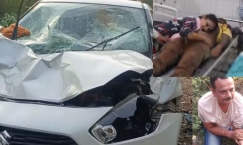 CG ACCIDENT : नशे में धुत कार चालक ने 4 युवकों को कुचला, एक की मौत