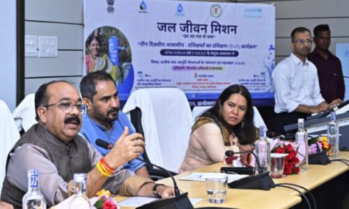 हर घर तक जल पहुँचाने के साथ ही जल बचाना भी हो प्राथमिकता में – अरुण साव