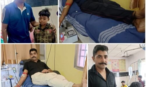 CG : दो बच्चों की जान बचाने 10किमी दौड़कर रक्तदान करने पहुंचे जवान