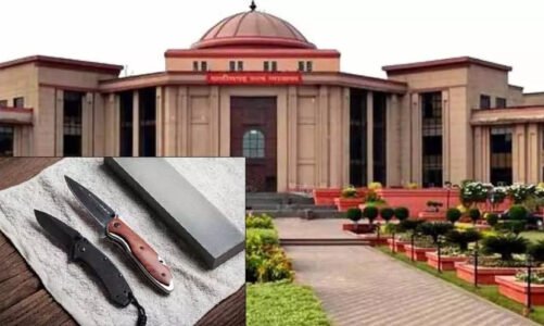डिजाइनर चाकुओं की गुणवत्ता पर हाईकोर्ट की फटकार, हाईकोर्ट ने डिजाइनर चाकुओं की बिक्री पर लगाई रोक
