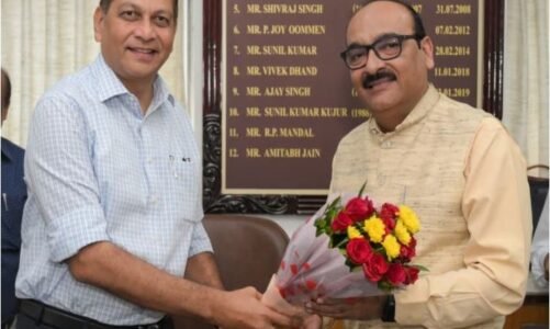 छत्तीसगढ़ के नवनियुक्त मुख्य सचिव विकासशील ने संभाला कार्यभार