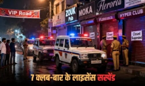 CG : राजधानी के 7 बार और क्लबों पर बड़ी कार्रवाई, तीन दिन के लिए लाइसेंस निलंबित