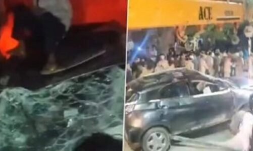 अनियंत्रित कार ने राहगीरों को रौंदा: 5 की दर्दनाक मौत, कई घायल