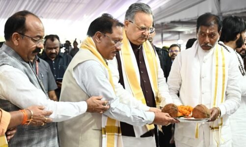 गुरु घासीदास बाबा के आदर्शों पर चलकर बनाएंगे विकसित छत्तीसगढ़ : मुख्यमंत्री साय