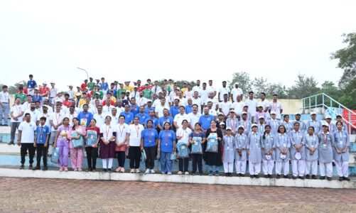 एनटीपीसी सीपत में राष्ट्रीय एकता दिवस पर एकता दौड़ का आयोजन*