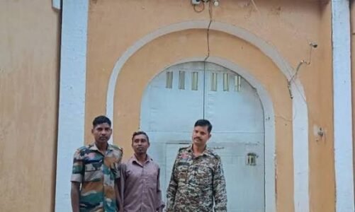 बलरामपुर रामानुजगंज जिले में एक देवर ने अपनी भाभी को कुल्हाड़ी से सिर पर मारा